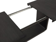 Leandro 78-inch Extension Dining Room Table Burnished Black - 115391