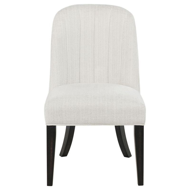 Leandro Upholstered Dining Side Chair Cream (Set of 2) - 115392