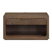 Leanna Nightstand w/Wood Top - BD06813
