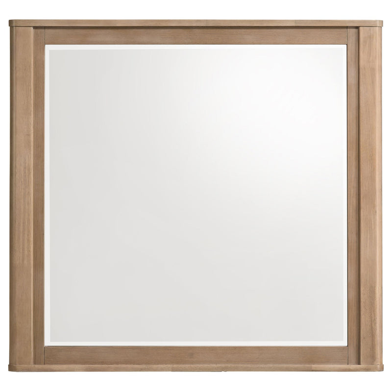 Leanne 4-piece Eastern King Bedroom Set Light Oak - 223131KE-S4