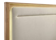 Leanne 4-piece Queen Bedroom Set Light Oak - 223131Q-S4