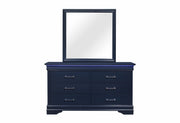 Charlie Blue Dresser With Led - CHARLIE-BLUE-DR W/LED