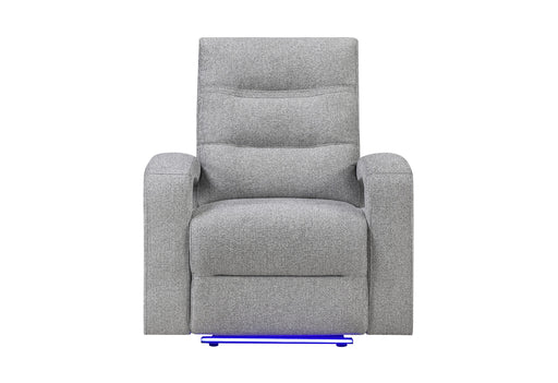 U6611 Grey 15 Power Recliner With Led - U6611-GREY 15-PR W/LED