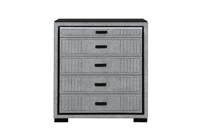 Isabella Grey Chest With Led - ISABELLA-GREY-CH W/ LED