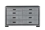 Isabella Grey Dresser With Led - ISABELLA-GREY-DR W/ LED