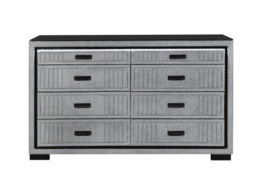 Isabella Grey Dresser With Led - ISABELLA-GREY-DR W/ LED