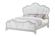 Aria Silver King Bed With Led - ARIA-SILVER-KB W/LED