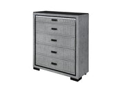 Isabella Grey Chest With Led - ISABELLA-GREY-CH W/ LED