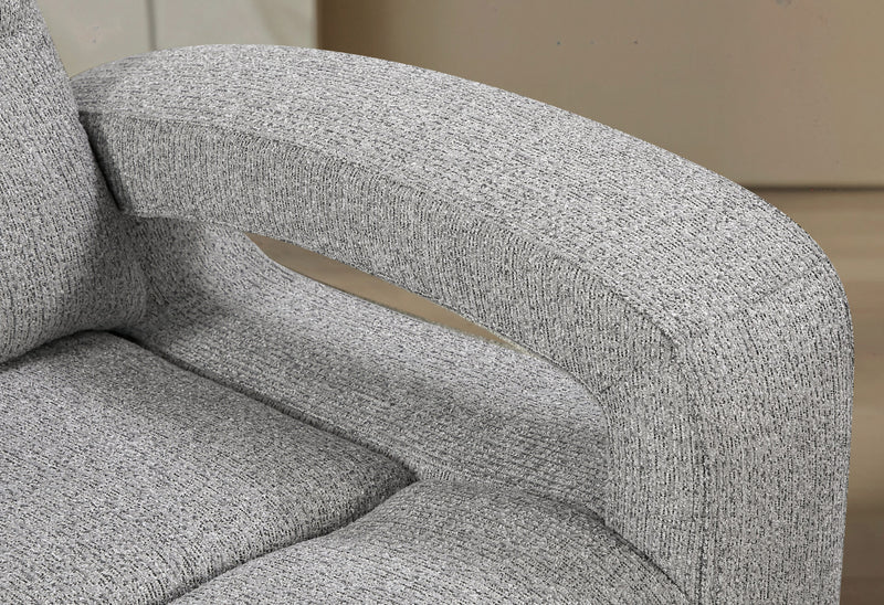 U6611 Grey 15 Power Recliner With Led - U6611-GREY 15-PR W/LED