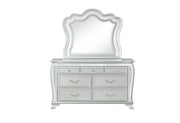 Aria Silver Dresser With Led - ARIA-SILVER-DR W/LED