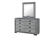 Isabella Grey Mirror With Led - ISABELLA-GREY-MR W/ LED