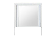 Alina White Mirror With Led - ALINA-WHITE-MR W/ LED-N