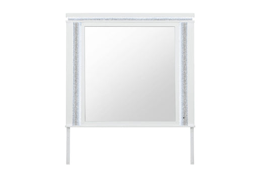 Alina White Mirror With Led - ALINA-WHITE-MR W/ LED-N