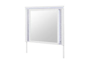Alina White Mirror With Led - ALINA-WHITE-MR W/ LED-N