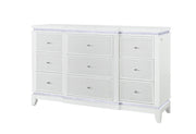 Alina White Dresser With Led - ALINA-WHITE-DR W/ LED-N