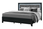 Reid Black Full Bed Group With Led - REID-BLACK-FBG W/LED-N