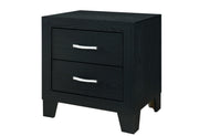 Reid Black Full Bed Group With Led - REID-BLACK-FBG W/LED-N