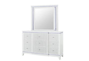 Alina White Mirror With Led - ALINA-WHITE-MR W/ LED-N