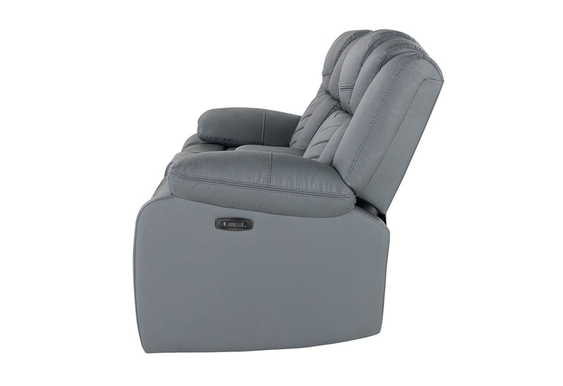 U7069 Grey 10 Pwr Con Rec Loveseat With Led And Immersive Sound - U7069-GREY 10-PCRLS W/ LED + IS