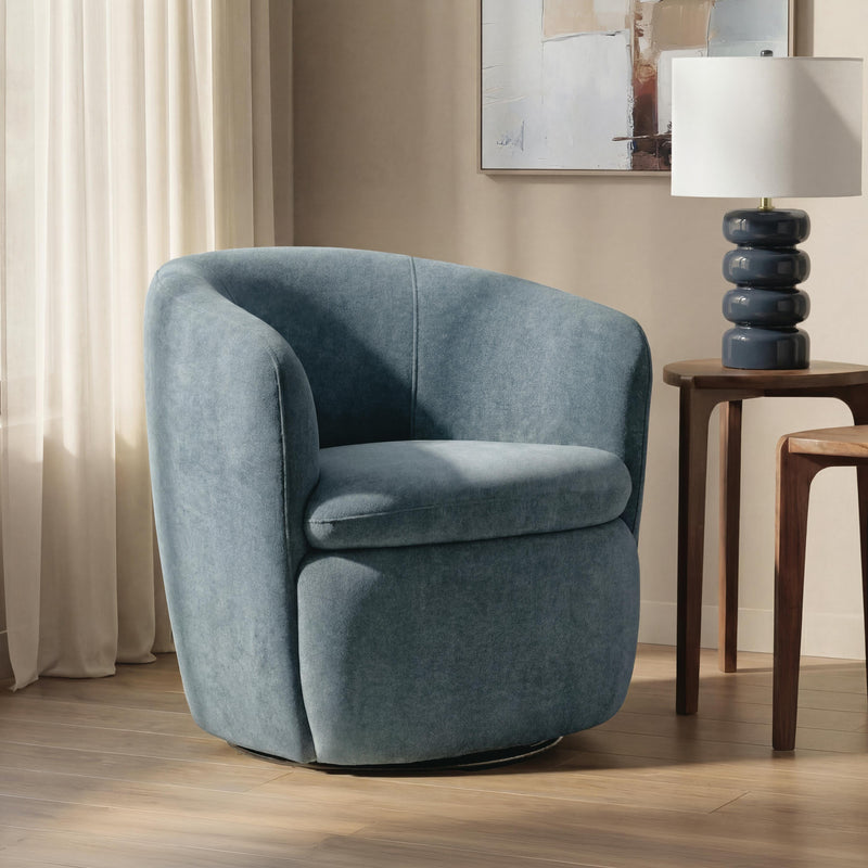 Leemont Mist Swivel Accent Chair - A3000827