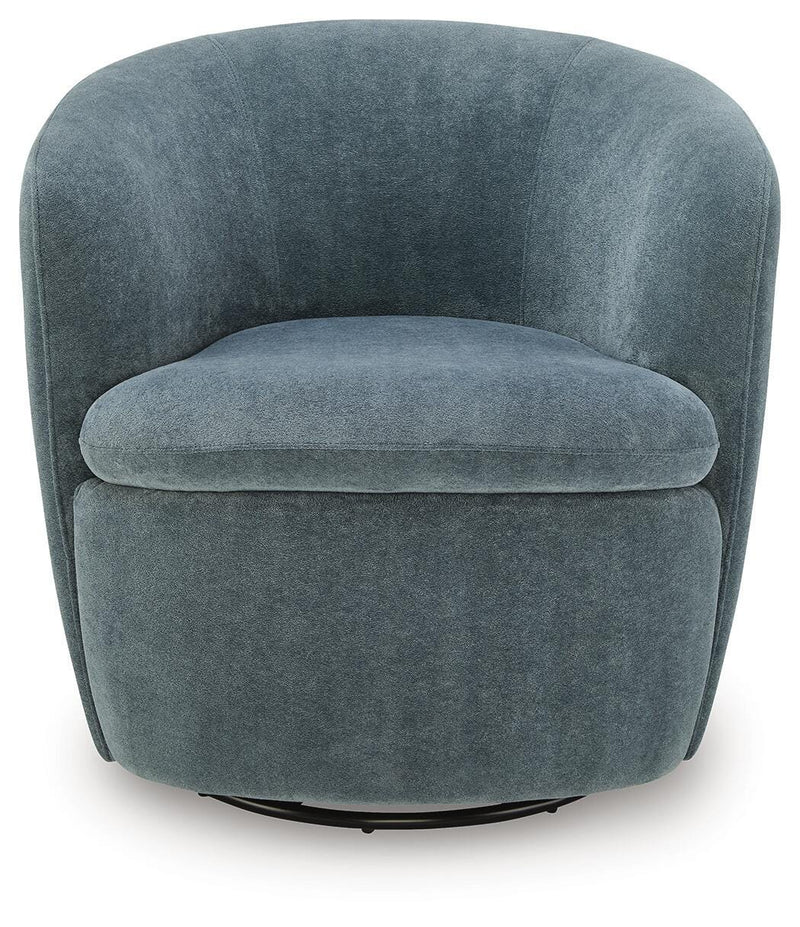 Leemont Mist Swivel Accent Chair - A3000827