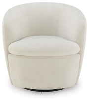 Leemont Snow Swivel Accent Chair - A3000828