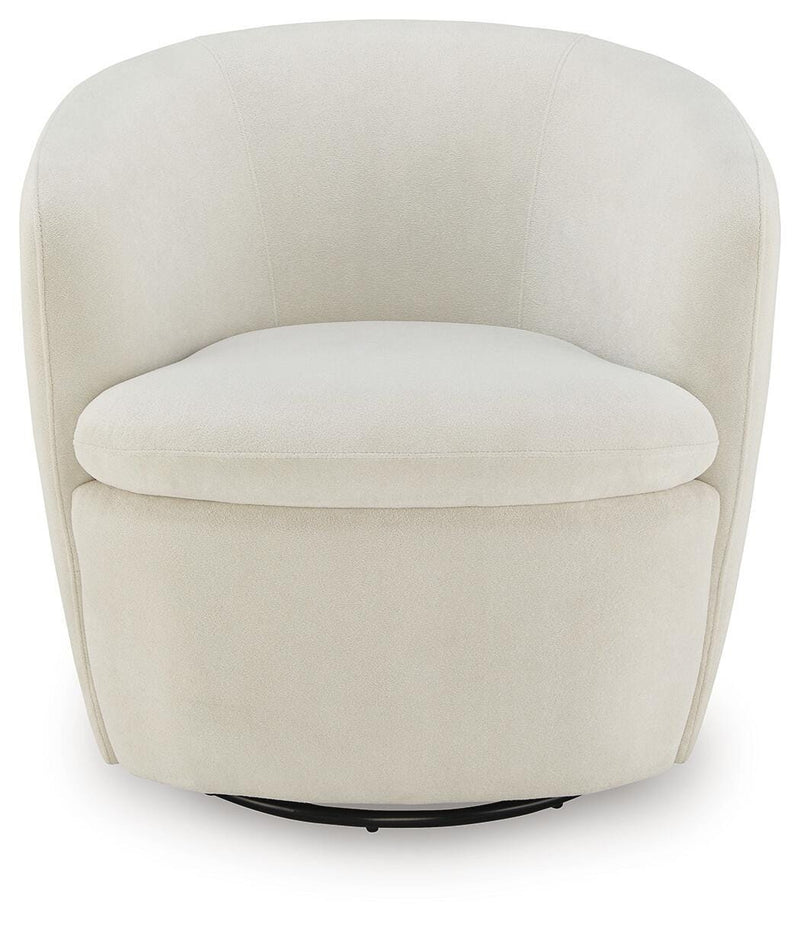 Leemont Snow Swivel Accent Chair - A3000828
