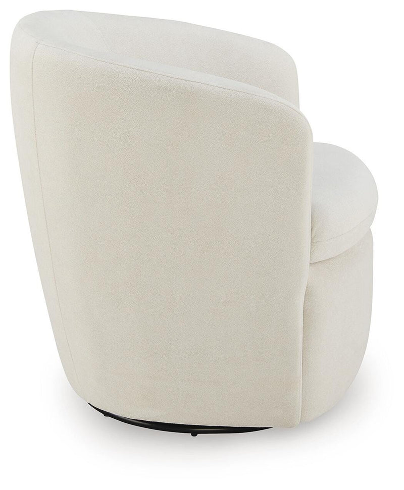 Leemont Snow Swivel Accent Chair - A3000828