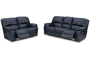 Leesworth Ocean Power Reclining Living Room Set - Gate FurniturePower Reclining Living Room Set