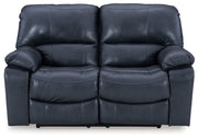 Leesworth Sofa, Loveseat and Recliner in Ocean - PKG016543