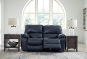 Leesworth Sofa, Loveseat and Recliner in Ocean - PKG016543