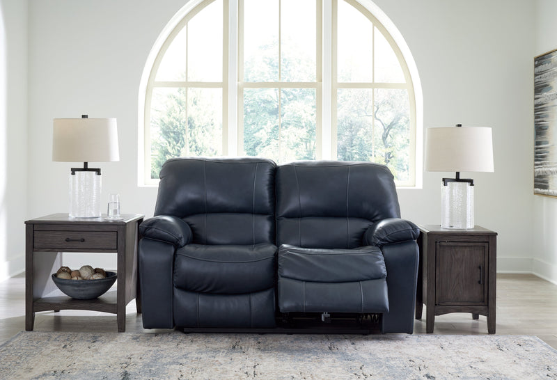 Leesworth Sofa, Loveseat and Recliner in Ocean - PKG016543