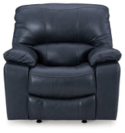 Leesworth Sofa, Loveseat and Recliner in Ocean - PKG016543