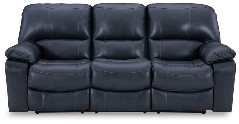 Leesworth Sofa, Loveseat and Recliner in Ocean - PKG016543
