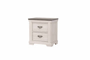 Leighton Cream/Brown Panel Bedroom Set - Gate FurnitureBedroom Set