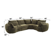 Leighton Modular - Armless Chair w/1 Pillow - LV07691