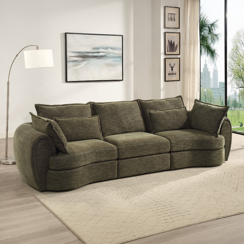 Leighton Modular - Armless Chair w/1 Pillow - LV07691