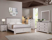 Leighton Two Tone Nightstand - Gate FurnitureNightstand