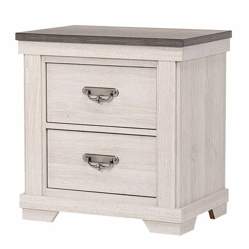Leighton Two Tone Nightstand - Gate FurnitureNightstand