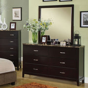 Lemoore Dark Cherry Mirror - CM7531M