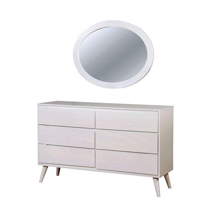 Lennart White Dresser - CM7386WH-D