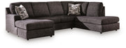 Lentiz Onyx 2-Piece Sectional with Chaise - PC73404S2