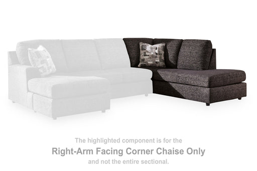Lentiz Onyx Right-Arm Facing Corner Chaise - PC7340417