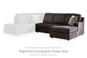 Lentiz Onyx Right-Arm Facing Sofa Chaise - PC7340403
