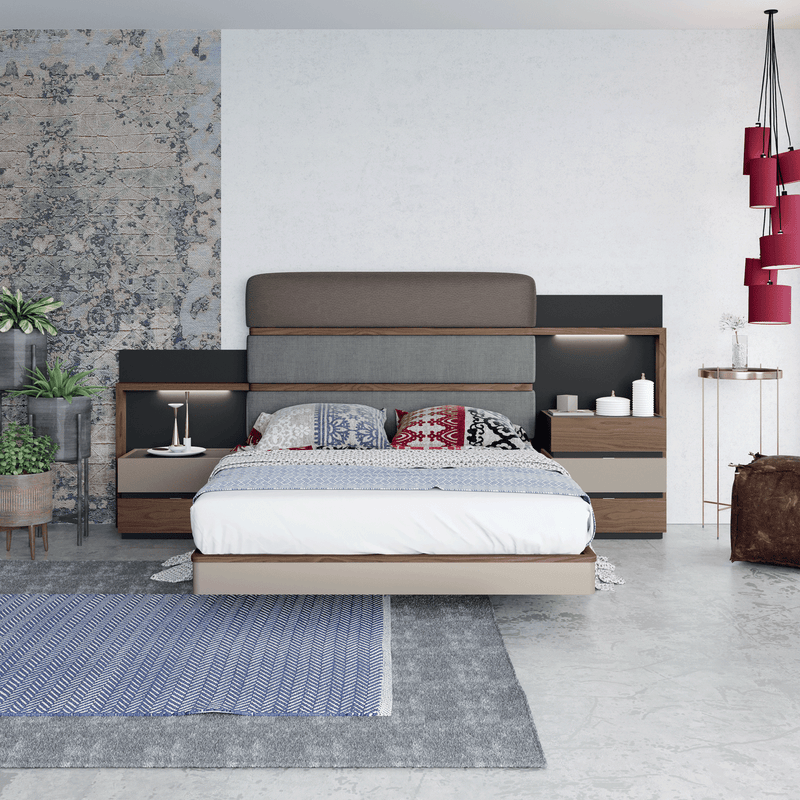 Leo Bed Queen - Gate FurnitureQueen Bed