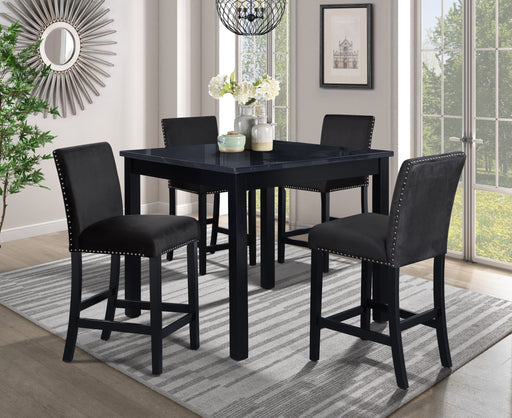 Leo Black/black 5 Piece - LEO-BLKBLK-5-PC
