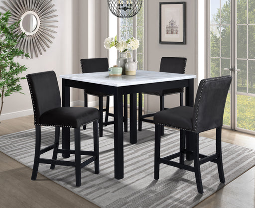 Leo White/black 5 Piece - LEO-WHBLK-5-PC