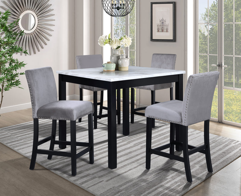 Leo White/gray 5 Piece - LEO-WHGRY-5-PC