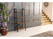 Leon Bookcase in Grey - 711-LEO-BC-GREY