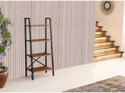 Leon Bookcase in Walnut - 711-LEO-BC-WALNUT